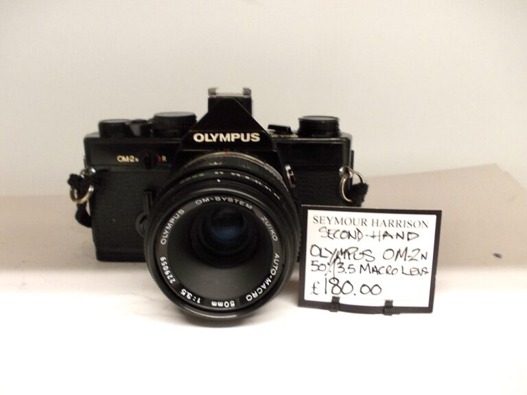 Olympus OM-2n Body with Zuiko 50mm Macro Lens