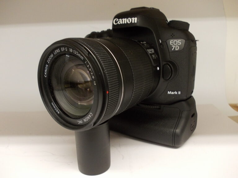 Canon 7D Mk11 with 18-135  Canon Zoom w/Batt Grip