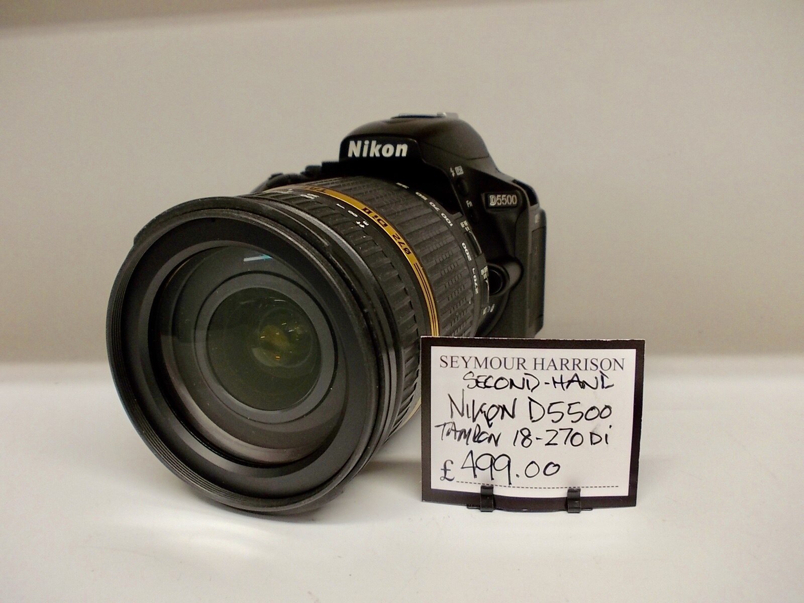 Nikon D-5500 Tamron 18-270 Di